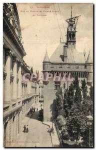 Toulouse - Rue du Donjon and West Facade - Old Postcard