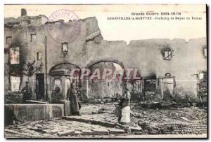 Old Postcard Old Postcard Grand Army War 1914-15-16 Gerbeviller Martyr fanbou...