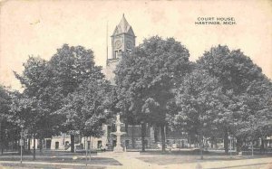 Court House Hastings Michigan 1910c #1 postcard