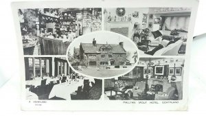 Vintage Rp Postcard Multiview Mallyan Spout Hotel Goathland Real Photo