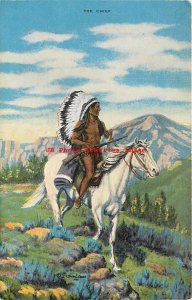 Dude Larsen, The Chief, Native American Indian