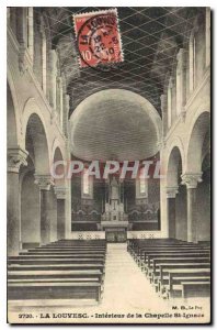 Postcard Old Louvesc Interior of the Chapel of St. Ignatius