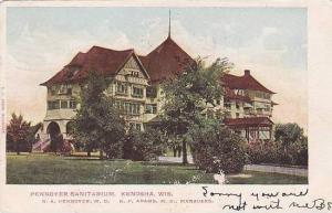 Wisconsin Kenosha Pennoyer Sanitarium 1907