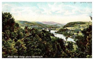 Postcard PANORAMIC SCENE Hartford Vermont VT AQ9467