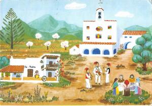 BR86129 jose mari san jose ca vostra artesania spain postcard painting