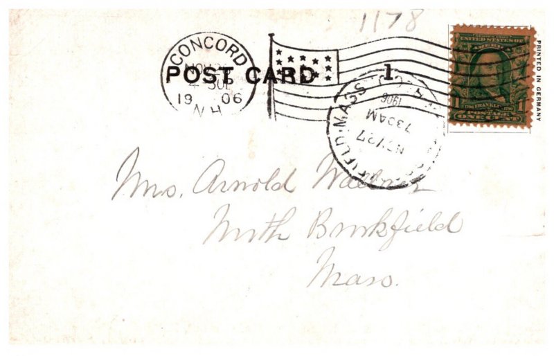 New Hampshire Concord  B & M Railroad Station