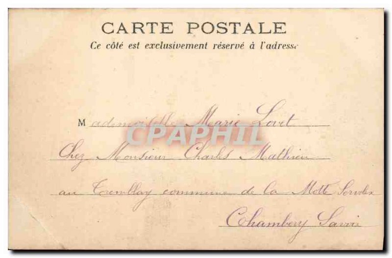 Old Postcard Paris Arc de Triomphe Etoile