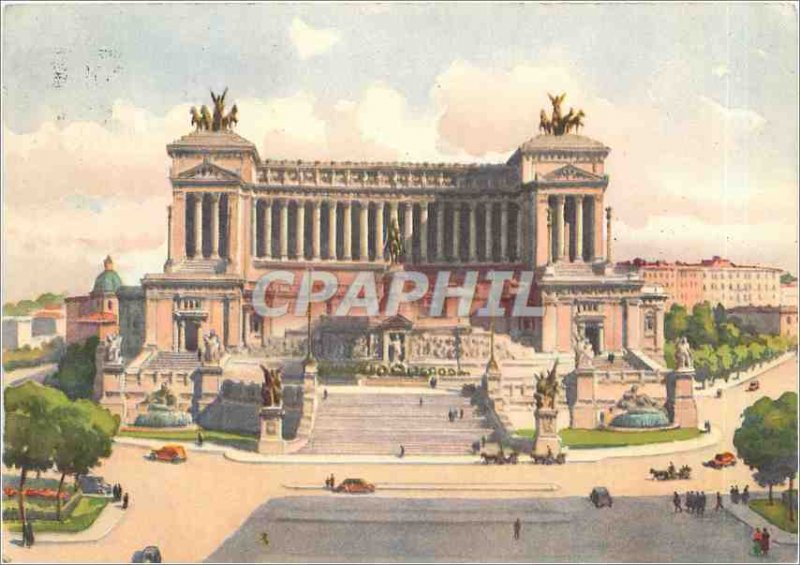 Postcard Modern Roma Victor Emmanuel II Monument