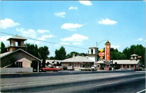 Reno, NV Nevada  EL TAVERN MOTEL & RESTAURANT 24 Hour Roadside VINTAGE  Postcard