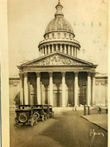 Vintage Postcard 1932 Les Petits Tableaux De Paris Le Pantheon Ancienne eglise