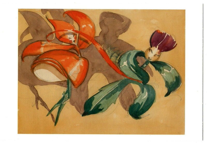 Disney Fantasia The Nutcracker Suite Dancing Flowers Concept Art