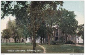 General View, O.W.U., Delaware , Ohio, PU-1912