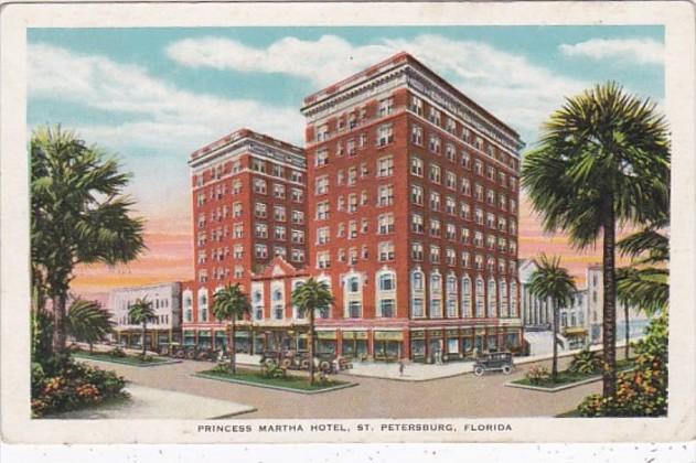 Florida St Petersburg Princess Martha Hotel