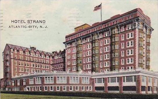 New Jersey Atlantic City Hotel Strand 1910
