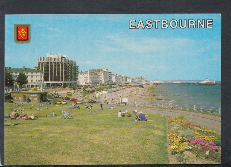 Sussex Postcard - Seafront From The Wish Tower, Eastbourne   RR7078