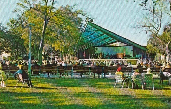 Florida St Petersburg Bandstand In Williams Park