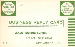 Texaco Touring Service New York, USA Advertising Unused 