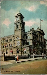 Vtg Memphis Tennessee TN Custom House 1908 Raphael Tuck Postcard