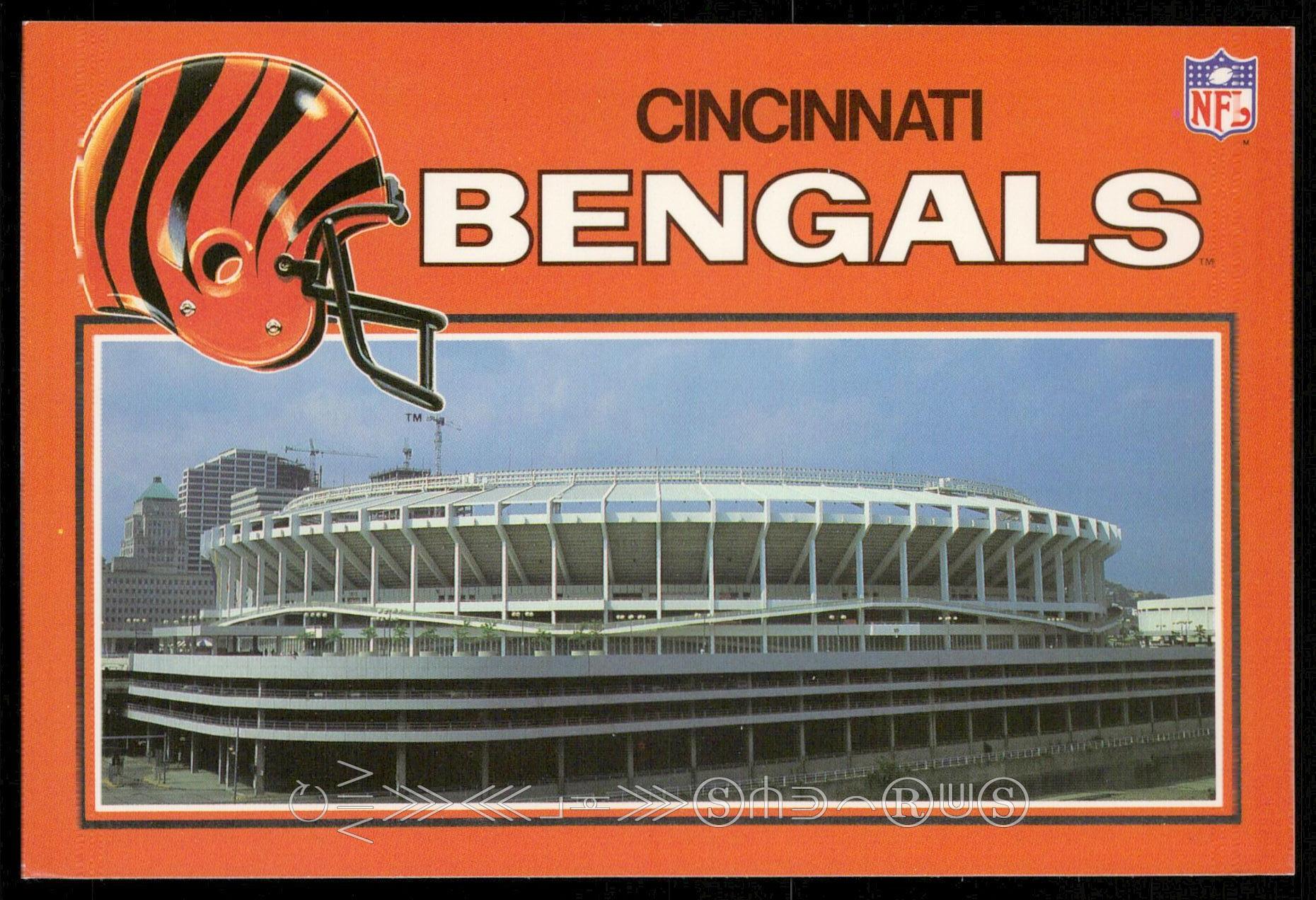 Riverfront Stadium - Home of the Cincinnati Bengals