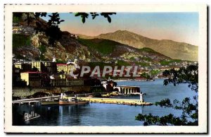 Old Postcard Monaco Monte Carlo Seen from Monaco
