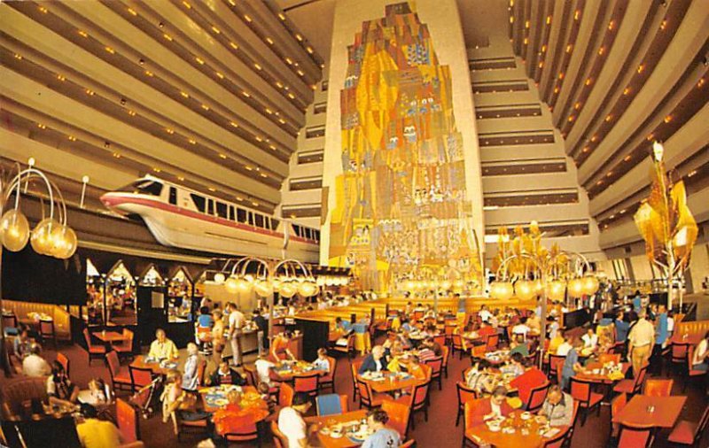 Disneyland Postcards        Grand Cayon Concourse Contemporary Resort  