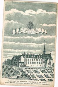 CPA Chateau du PLESSIS les TOURS in 1699 (Mentioned by Walter Scott... (227169)