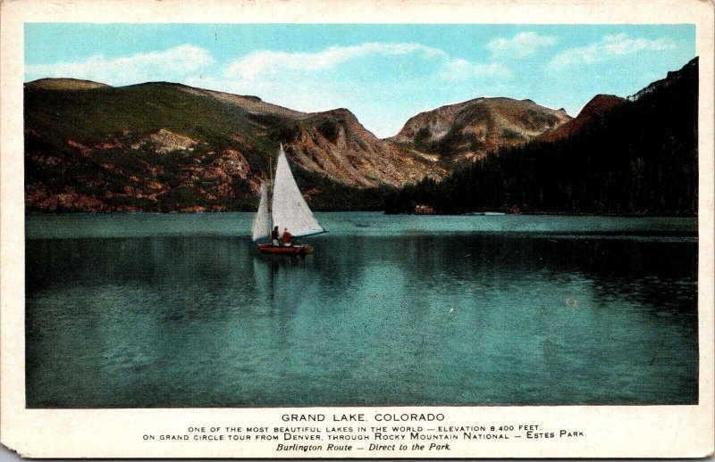 Grand Lake Colorado Mo Post Card PC1