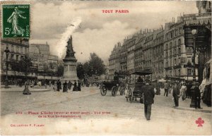 CPA AK Tout Paris - 239 - Place Clichy 17e et 18e (75827)