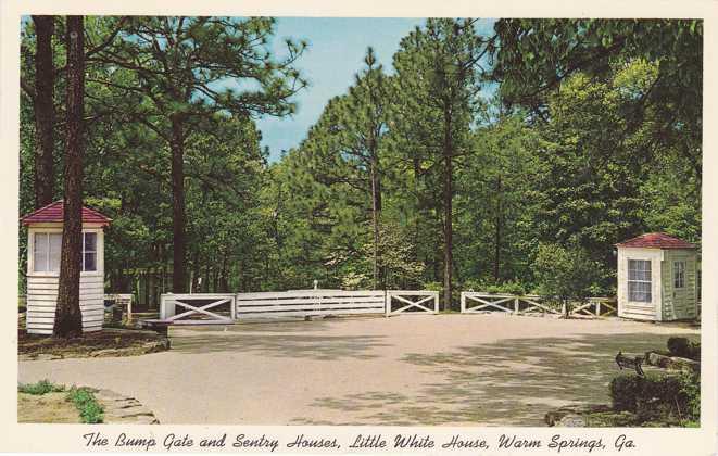 Gate at Little White House - Warm Springs GA, Georgia