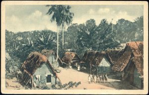 suriname, Native Maroon Village (1920s) Mission