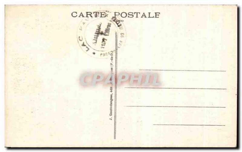 Old Postcard Lake Pavin