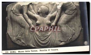 Old Postcard Roma Museo delle Terme di Venere Nascita