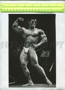 476428 USA bodybuilding champion bodybuilder John Brown Old PHOTO