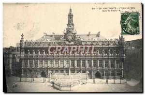 Old Postcard Valenciennes L & # 39Hotel City