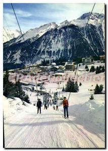 Modern Postcard From The Slopes Of Courchevel La Loze