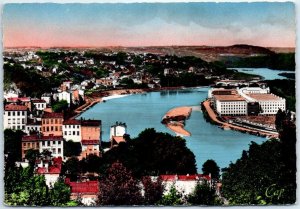 Postcard - The Palais de la Foire seen from the Croix Rousse - Lyon, France