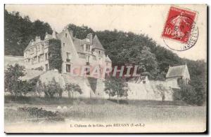 Old Postcard Chateau de la Cote Pres Reugny