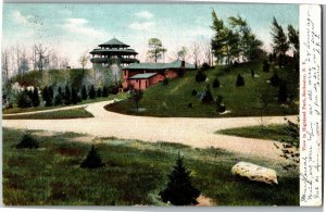 View in Highland Park, Rochester NY Undivided Back c1905 Vintage Postcard H06