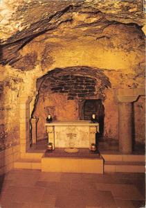 BR4303 general view of the venerated grotto of the anunnciatcion Nazare   israel