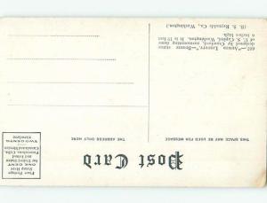 Divided-Back MONUMENT Washington DC HJ8075