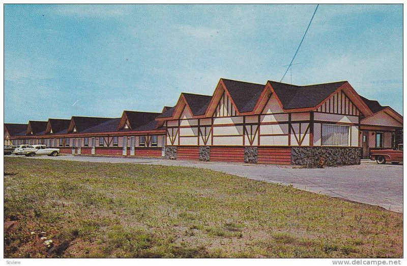 Motel & Hotel Ste. Anne, Roayume de la Ouananiche, Alma, Provicne of Quebec, ...