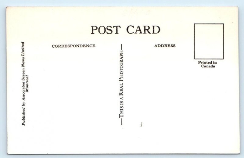RPPC Chateau Lake Louise CANADA Postcard