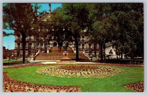 General Philip Sheridan Statue, State Capitol, Albany NY, Vintage Postcard #1