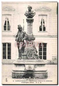 Longjumeau - high monument to the memory of Adolphe Adam - Old Postcard