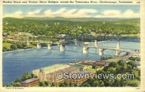 Market Street and Walnut Street Bridge  - Chattanooga, Tennessee TN  