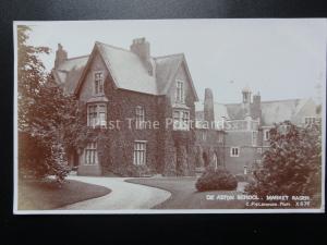 Lincolnshire MARKET RASEN De Aston School c1910 R by C. Fieldhouse X676