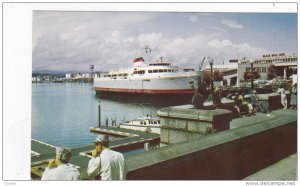 M. V. COHO, Victoria, British Columbia, Canada; Black Ball Dock, Inner Harbou...