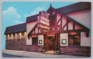 Philadelphia Sansom House~German-American~Lobster~Neon Sign Night in Day* 1950s