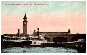 New Jersey  Hoboken Lackawanna Ferriees  to New York City