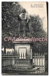 Old Postcard Perigueux Statue Fenelon